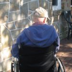 man in wheelchair