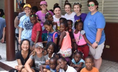 young adult missioners in Haiti