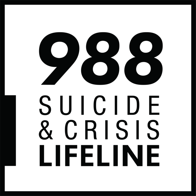 988 Suicide and Crisis Lifeline logo