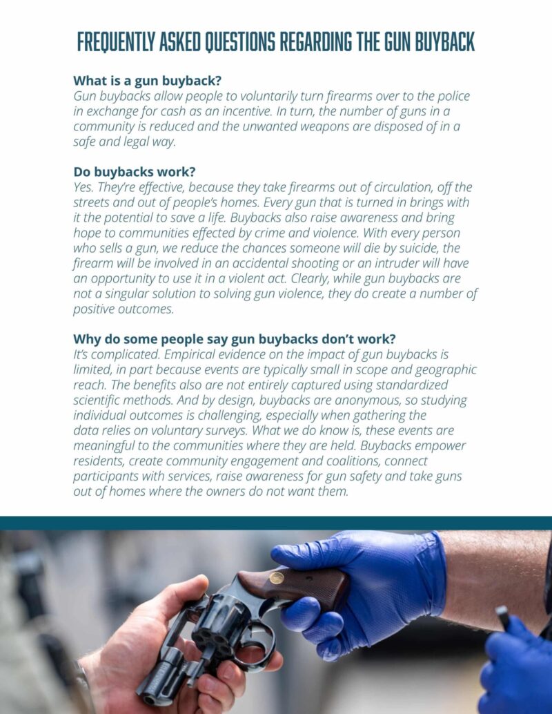 gun buyback faq