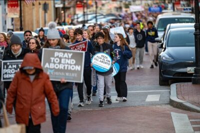 March for Life rally March 11, 2024, in Annapolis.