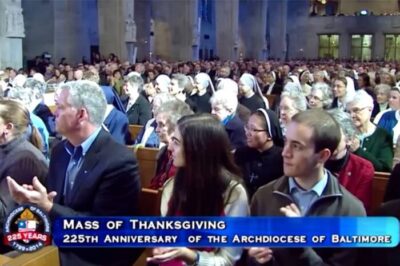 A Mass of Thanksgiving was held for the 225th Anniversary of the establishment of the Archdiocese of Baltimore